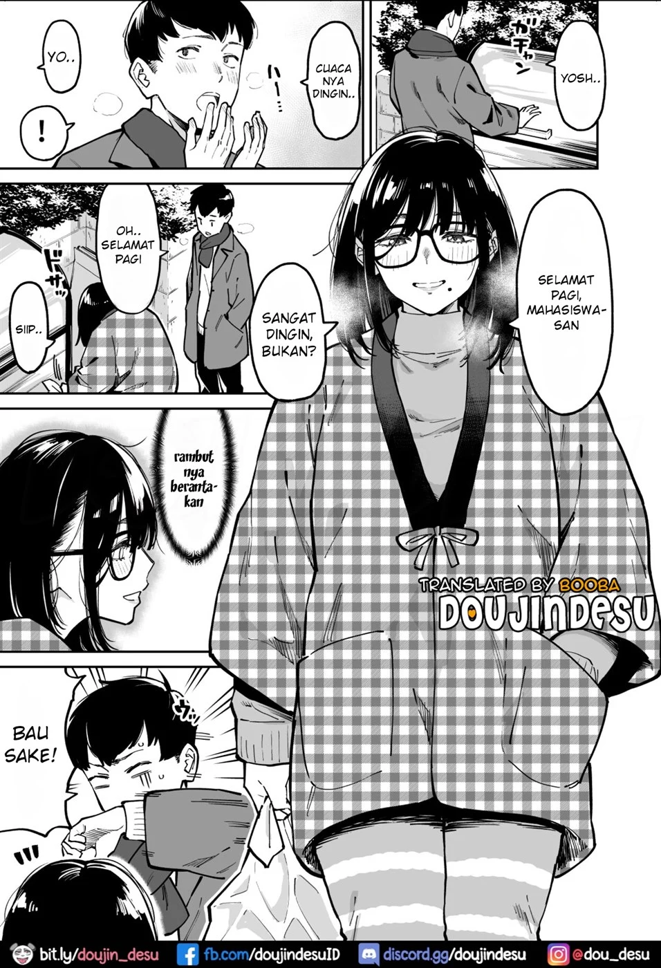 Otonari no Darashina Onee-san ni Nagusamerareru Hanashi Chapter 1