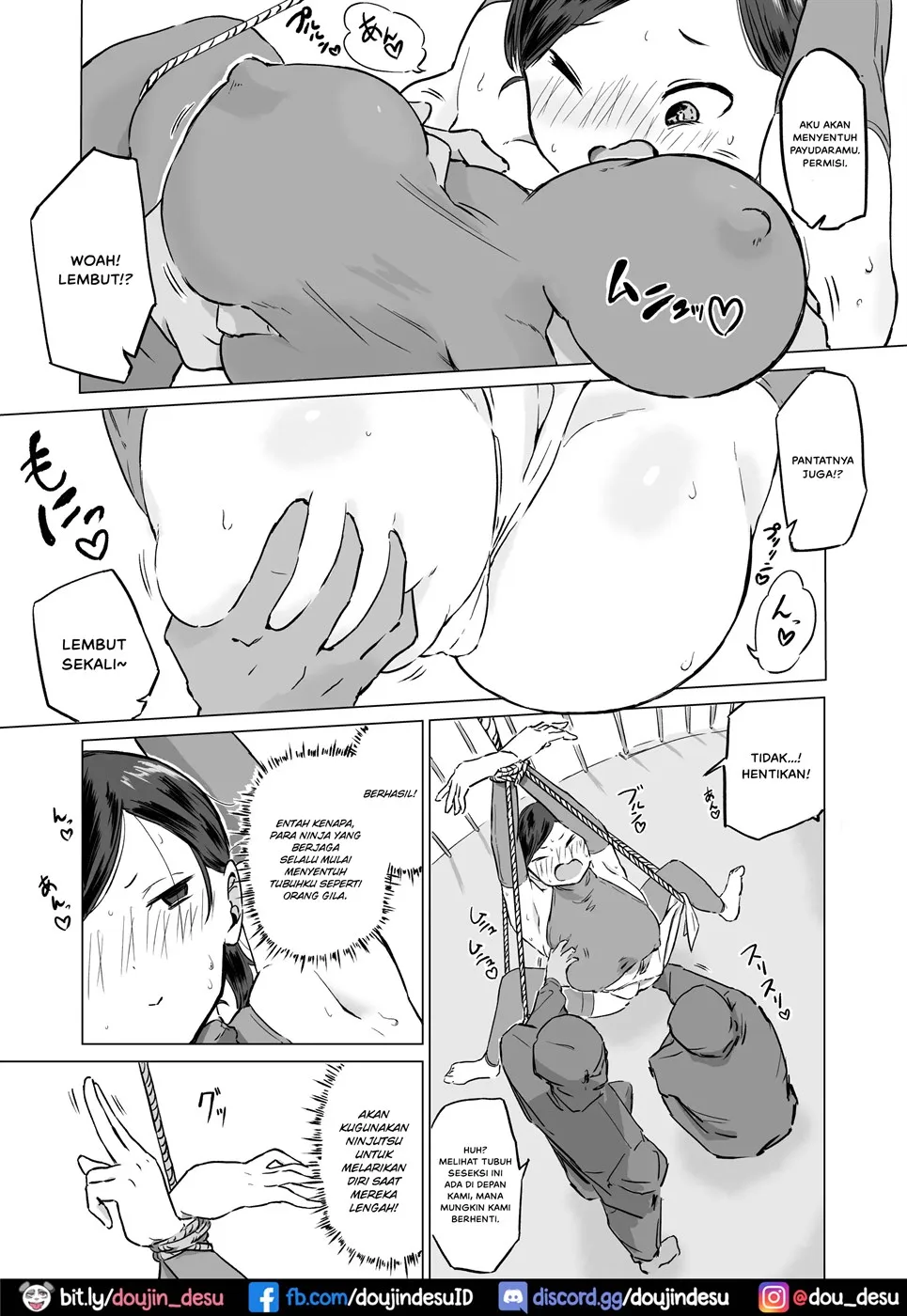 Ponkotsu!! Oppai Ninja Momiji Chapter 1