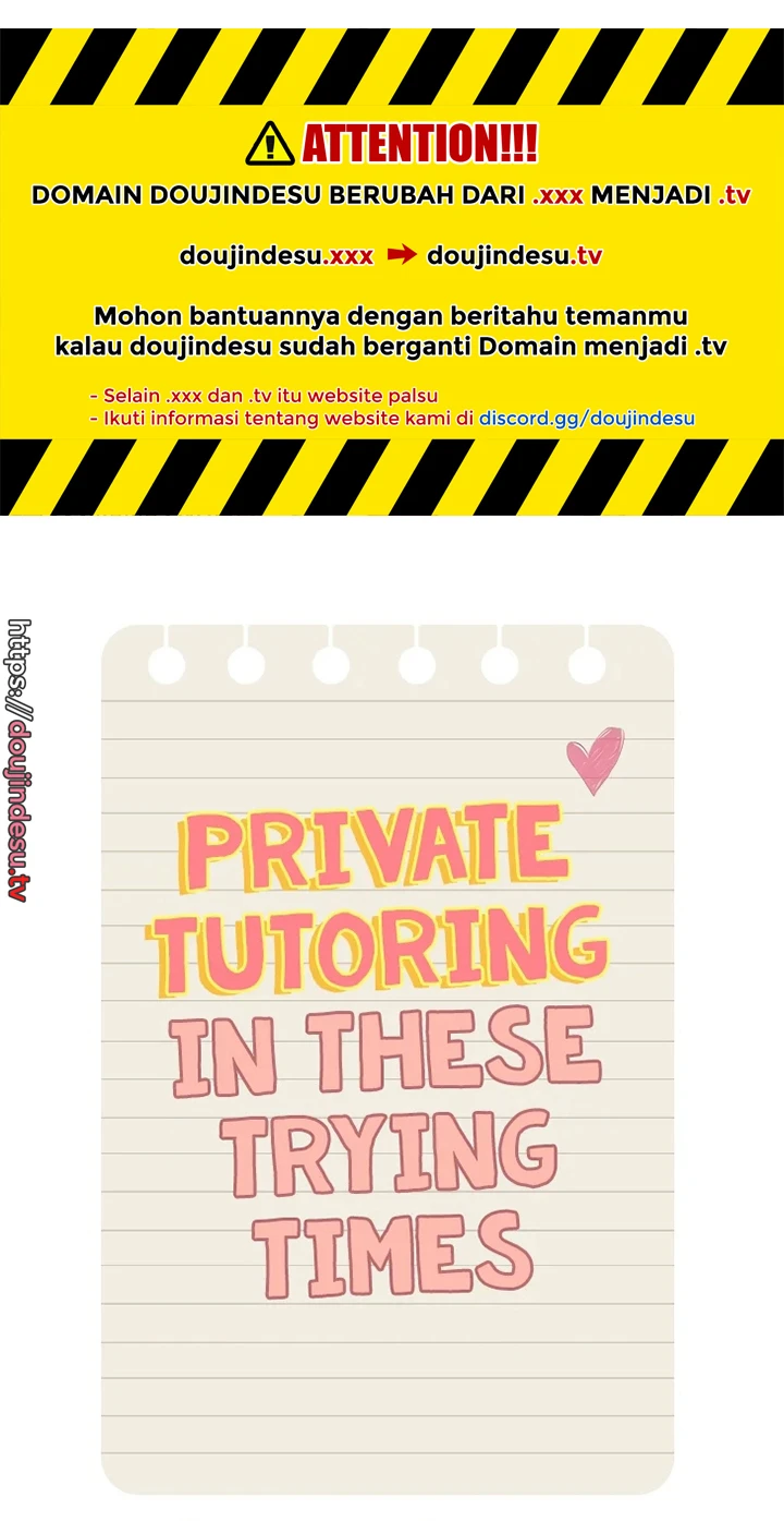 Private Tutoring in These Trying Times Chapter 113