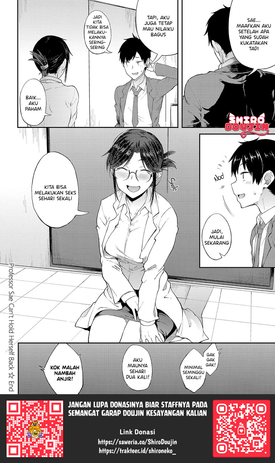 Sae-chan Sensei ha Gaman Dekinai Chapter 1