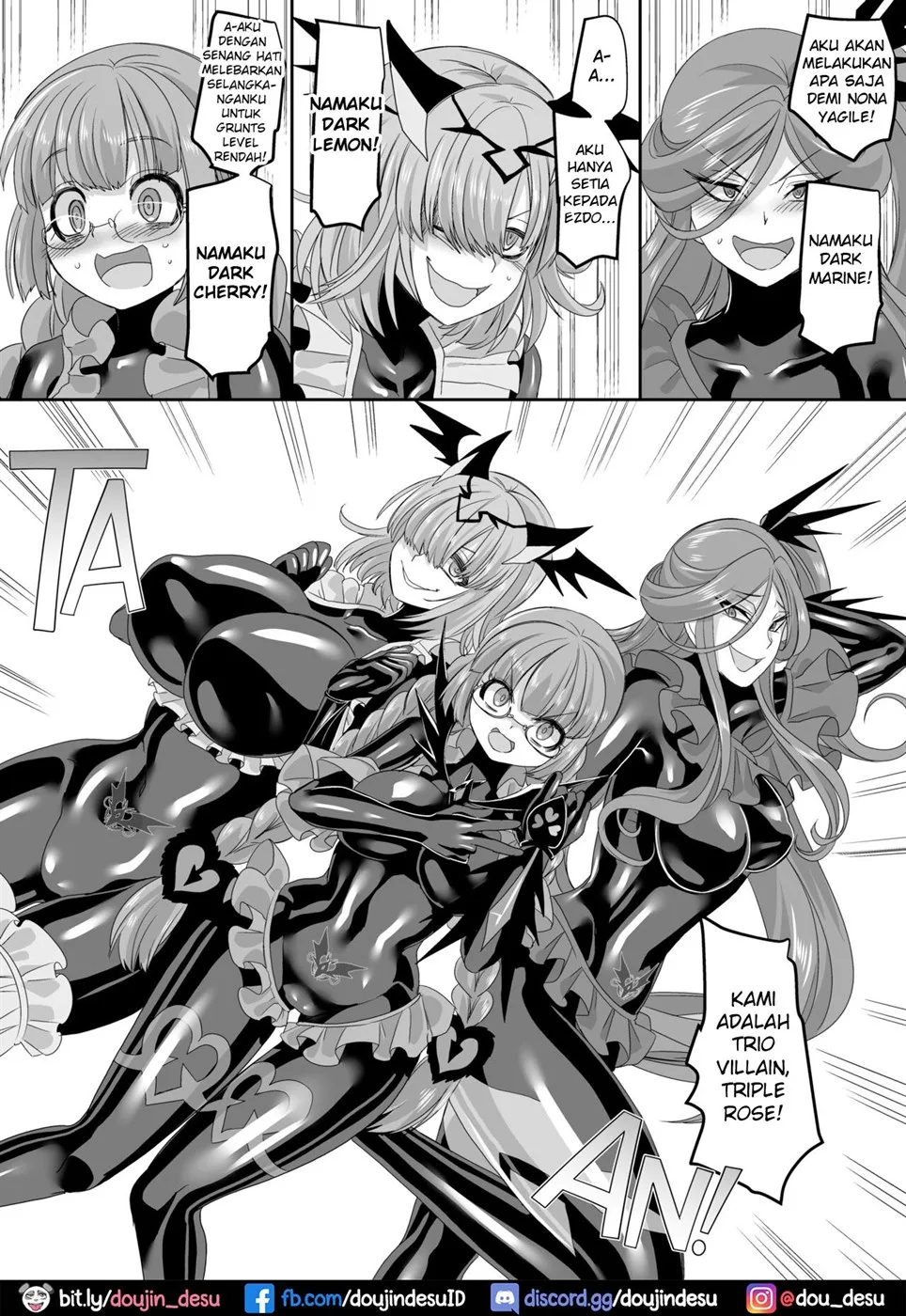 Saikyou no Seigi no Hero wa Kagami no Naka de wa Saijaku no Kaijin Chapter 1