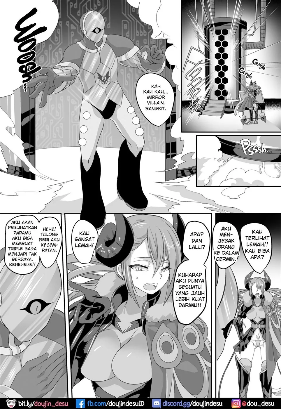 Saikyou no Seigi no Hero wa Kagami no Naka de wa Saijaku no Kaijin Chapter 1