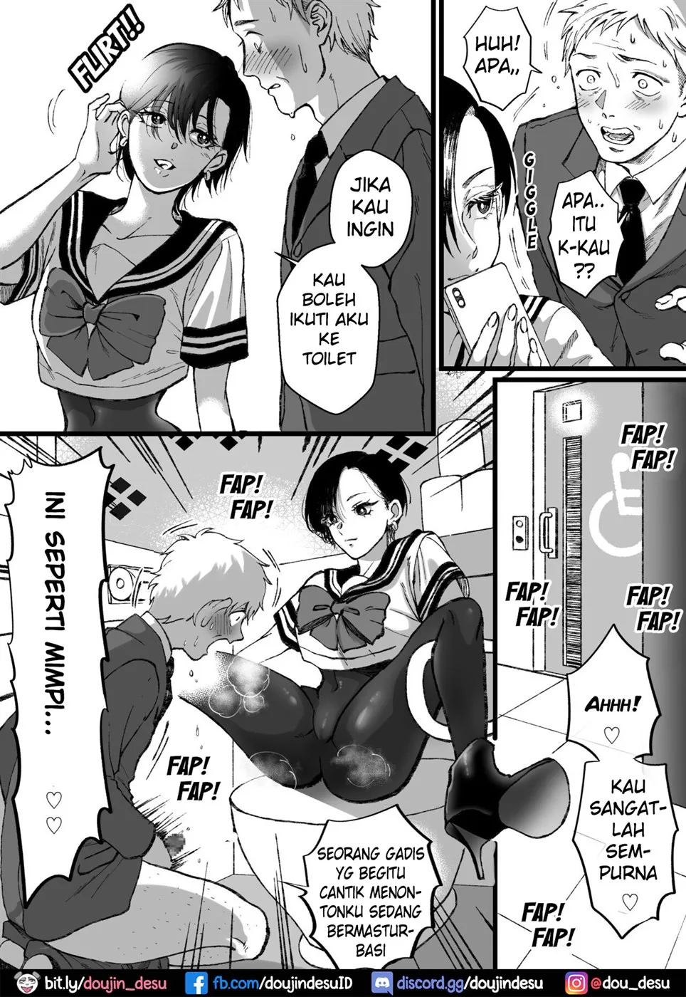 Sailor Fuku + Kyouei Mizugi no Mitsuga Sejou Chapter 1