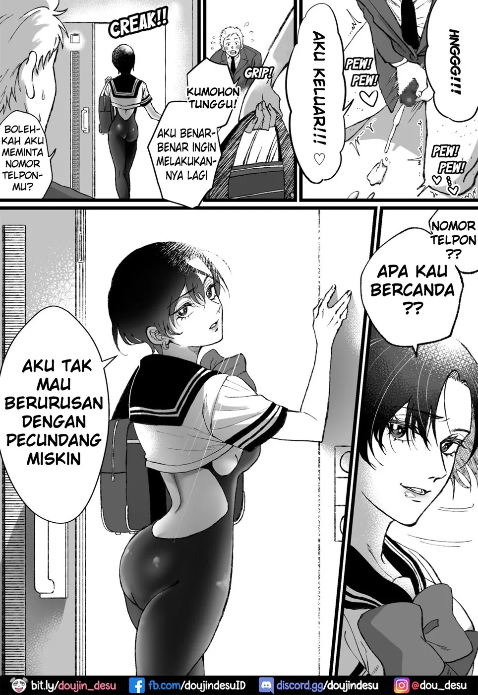 Sailor Fuku + Kyouei Mizugi no Mitsuga Sejou Chapter 1