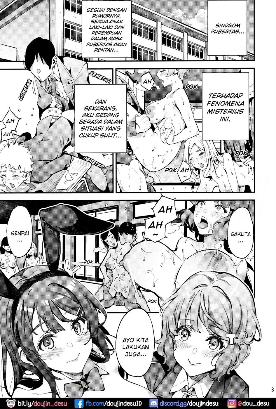 Seishun Buta Yarou X Mai X Tomoe Chapter 1