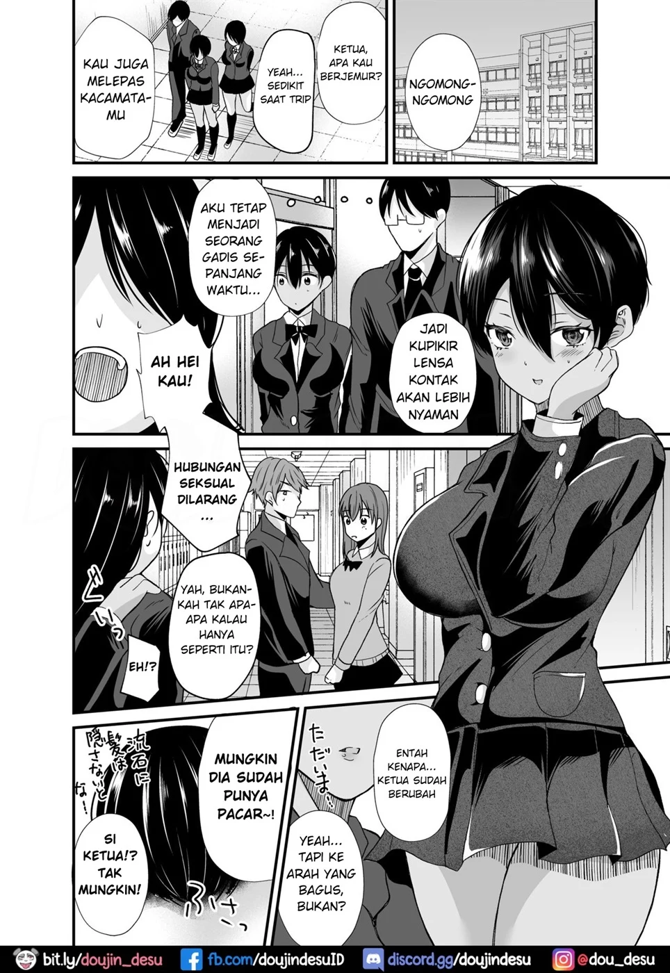 Seitokaichou no Karei naru Nyotaika Kiroku Chapter 1