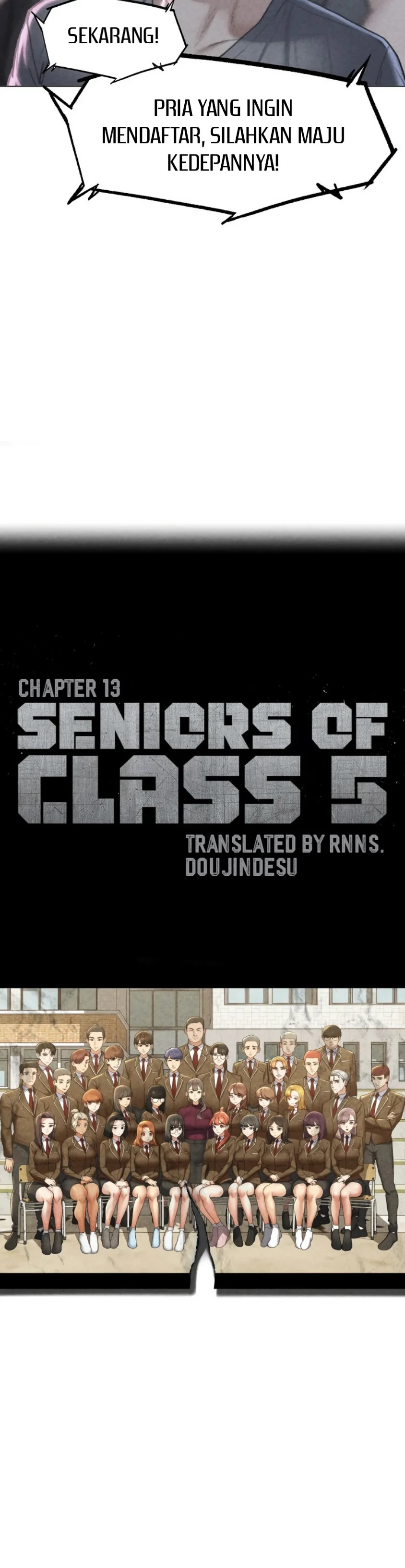 Seniors of Class 5 Chapter 13