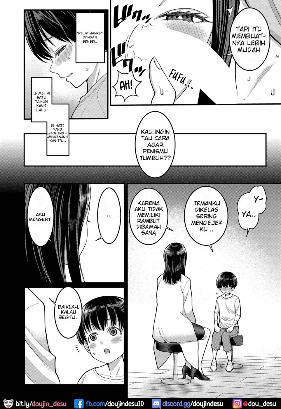 Shiori Sensei wa Ochinchin no Sodateya-san Chapter 1