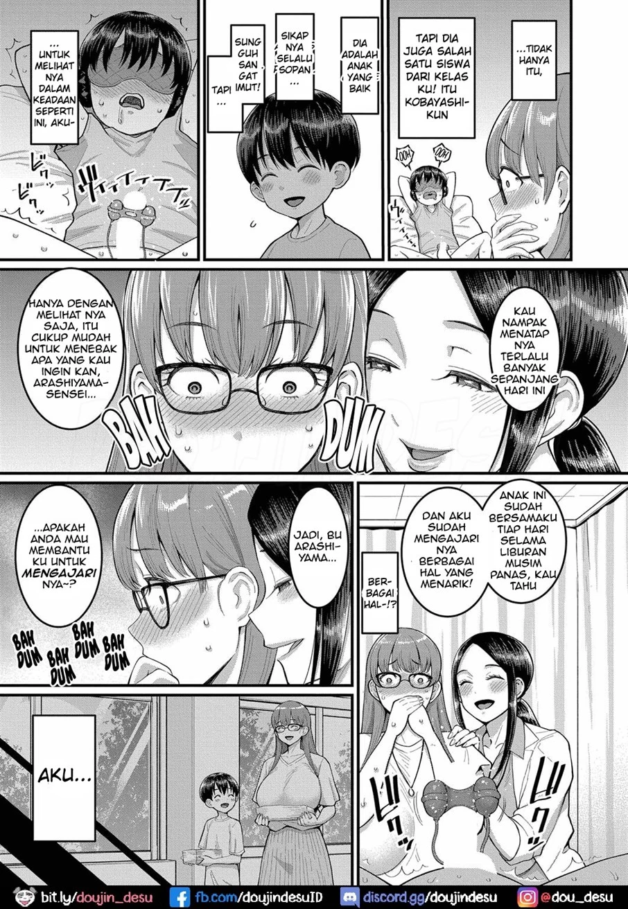 Shiori Sensei wa Ochinchin no Sodateya-san Chapter 3