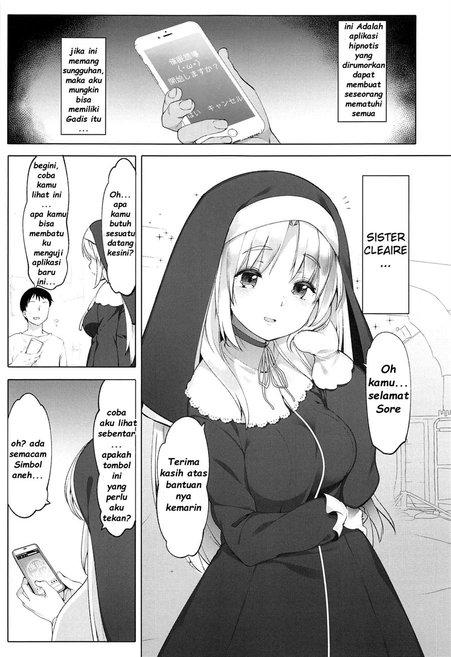 Sister Cleaire to Himitsu no Saimin Appli Chapter 1