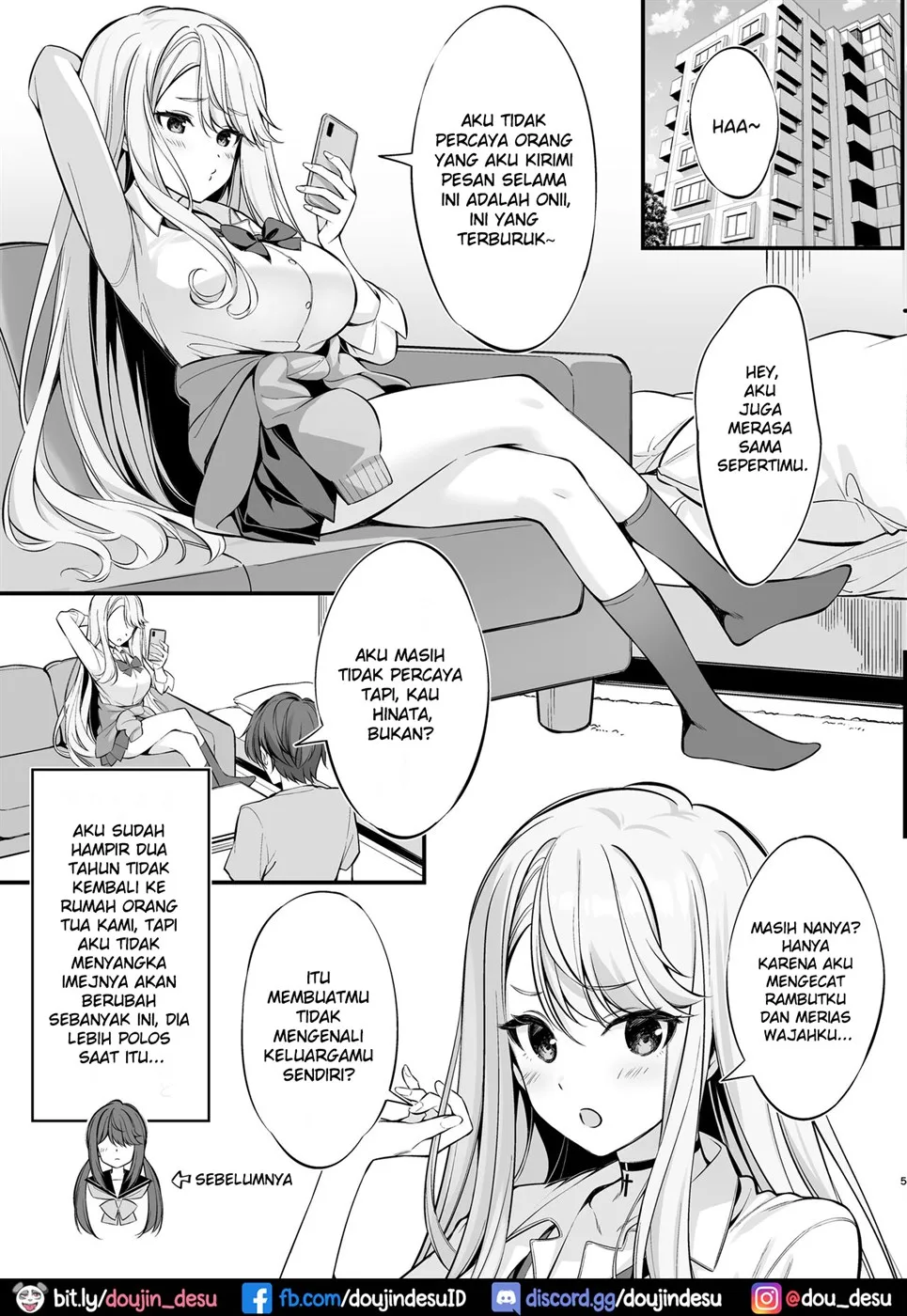 SNS de Deatta no wa Gyaru-ka shita Imouto Deshita Chapter 1