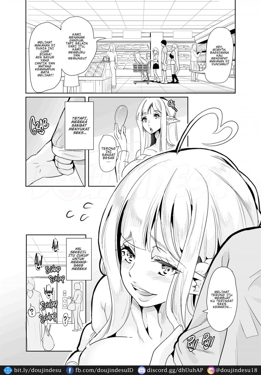 Sukebe Elf Shimai, Konkatsu ni Kuru Chapter 3