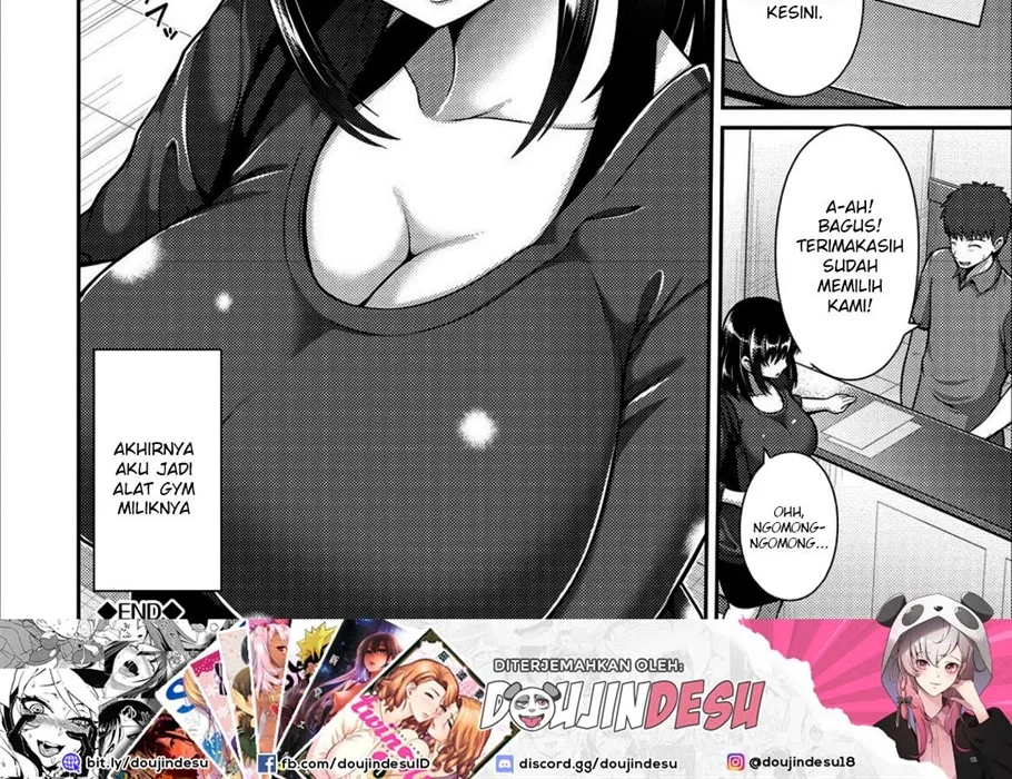 Taiken Sounyuu! Gym de Asedaku SEX! Chapter 1