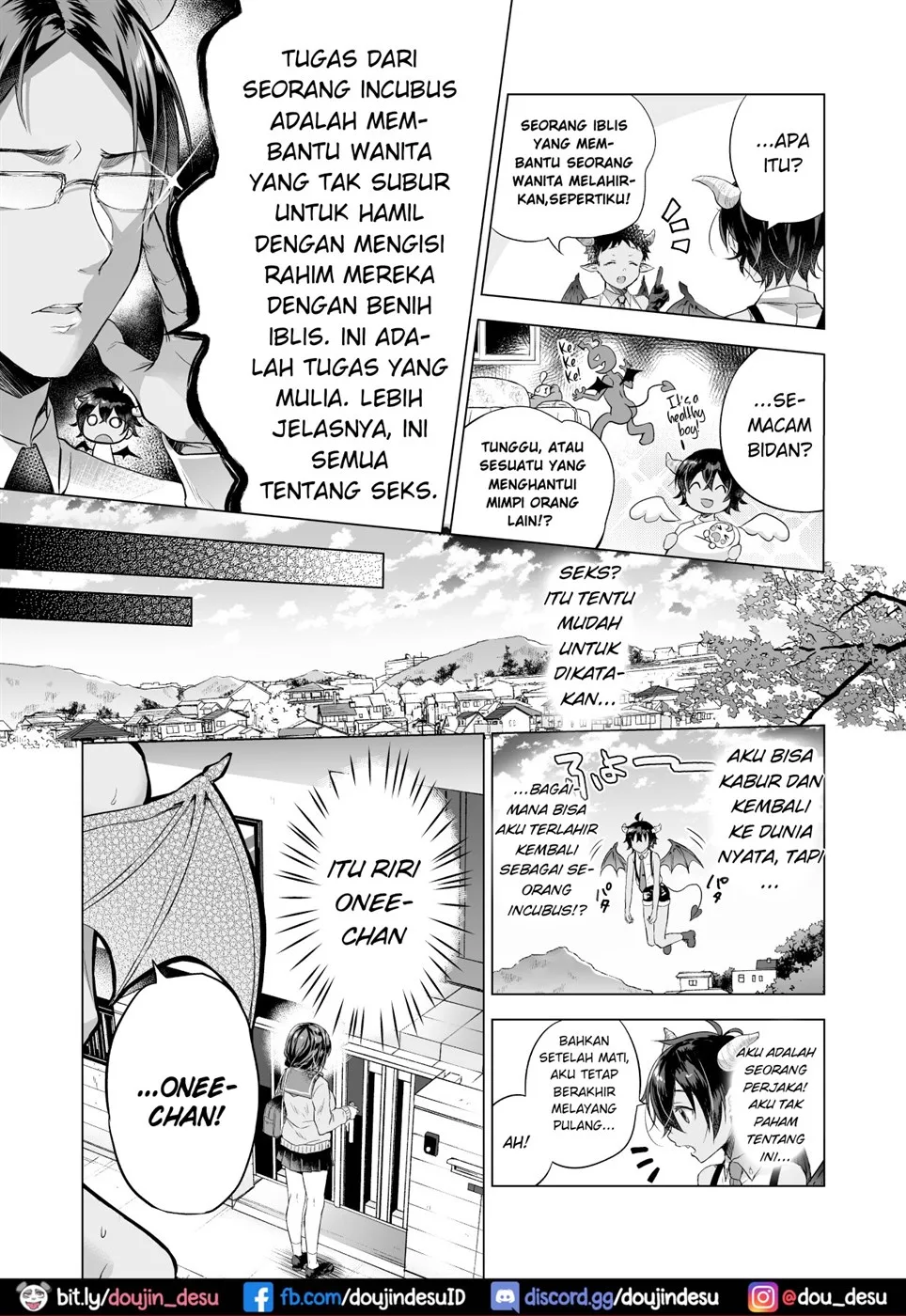 Tensei Incubus wa Tonari no Onee-chan o Haramasetai Chapter 1