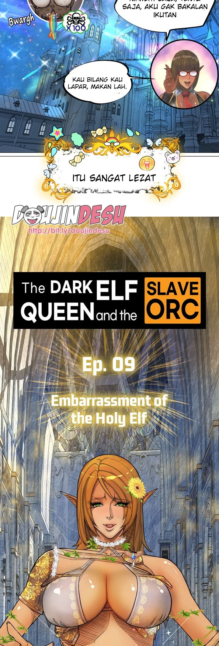 The Dark Elf Queen and The Orc Slave Chapter 9