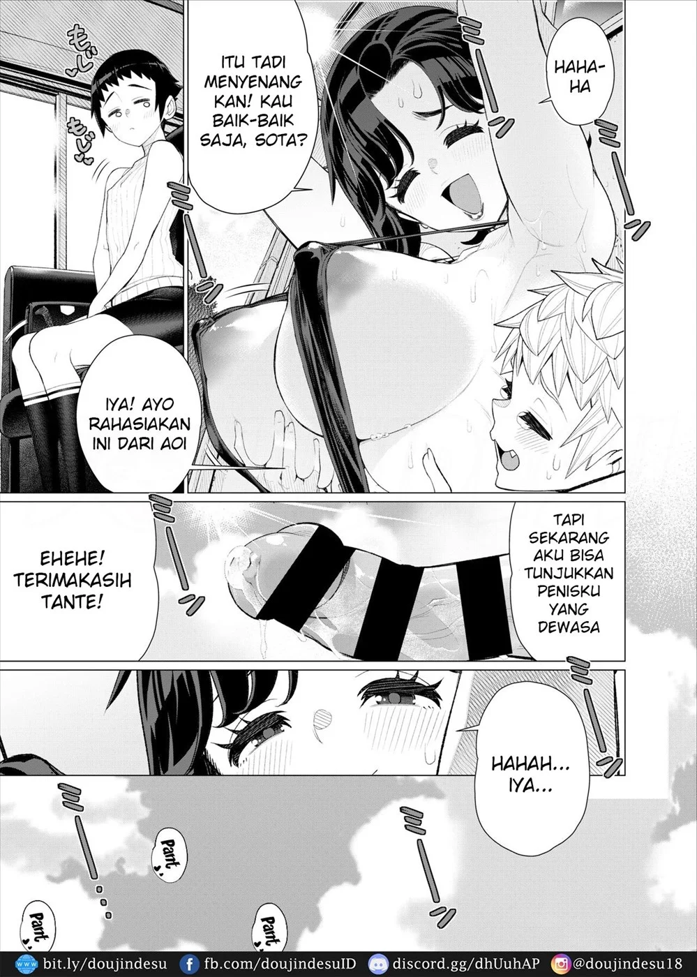 Tomodachi no Mama no Slingshot! ~Zetsurin Shota ga Ero Mizugi Mama to Zetchou Yagai SEX suru Hanashi~ Chapter 1