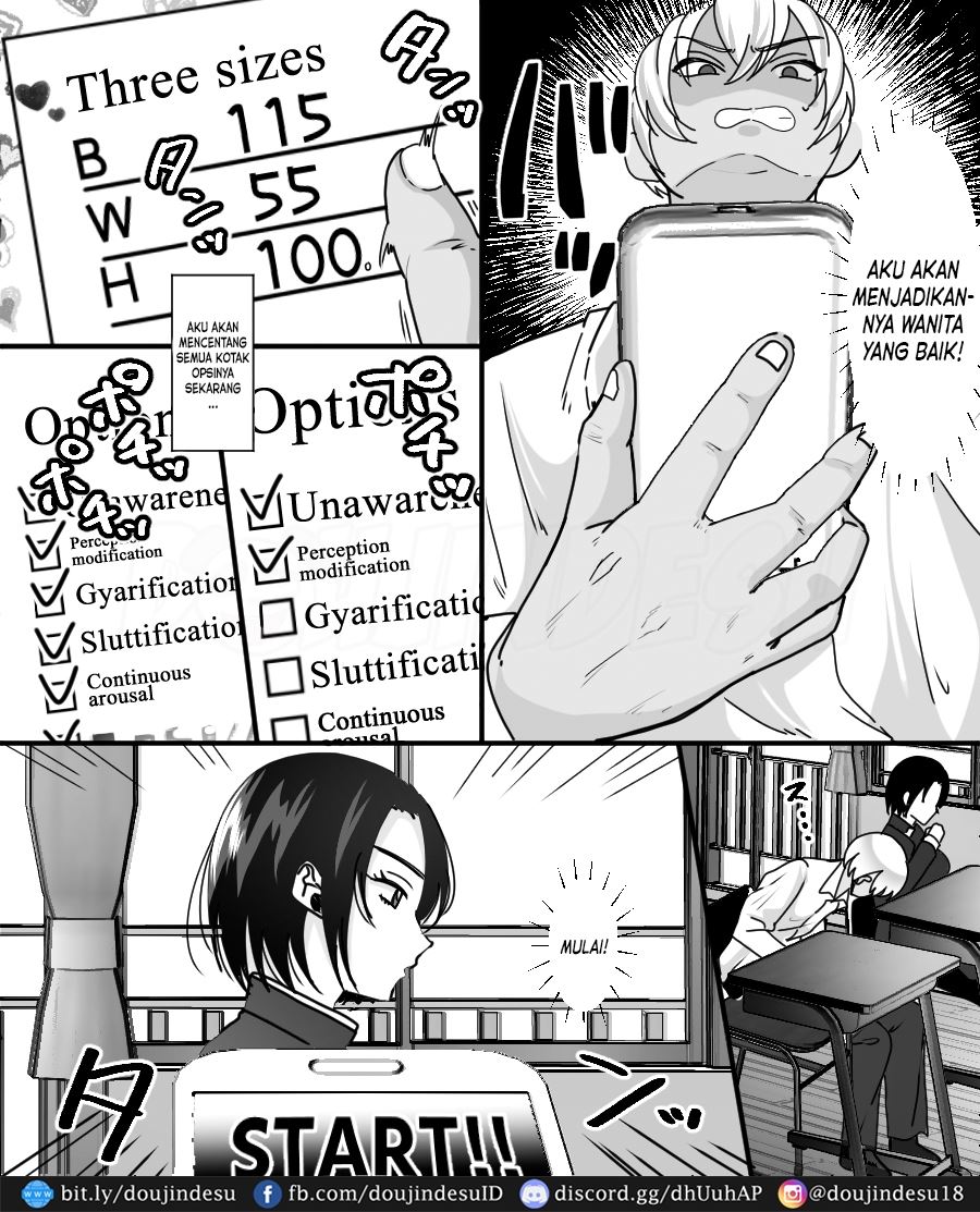 TS Kaihen Appli de Risou no Bitch Gal ni! Chapter 1