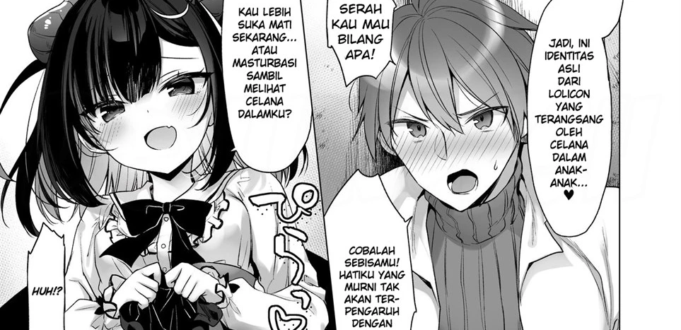 Tsuyo tsuyo Mesugaki Villain to Yowa yowa Hero no Ore Chapter 1