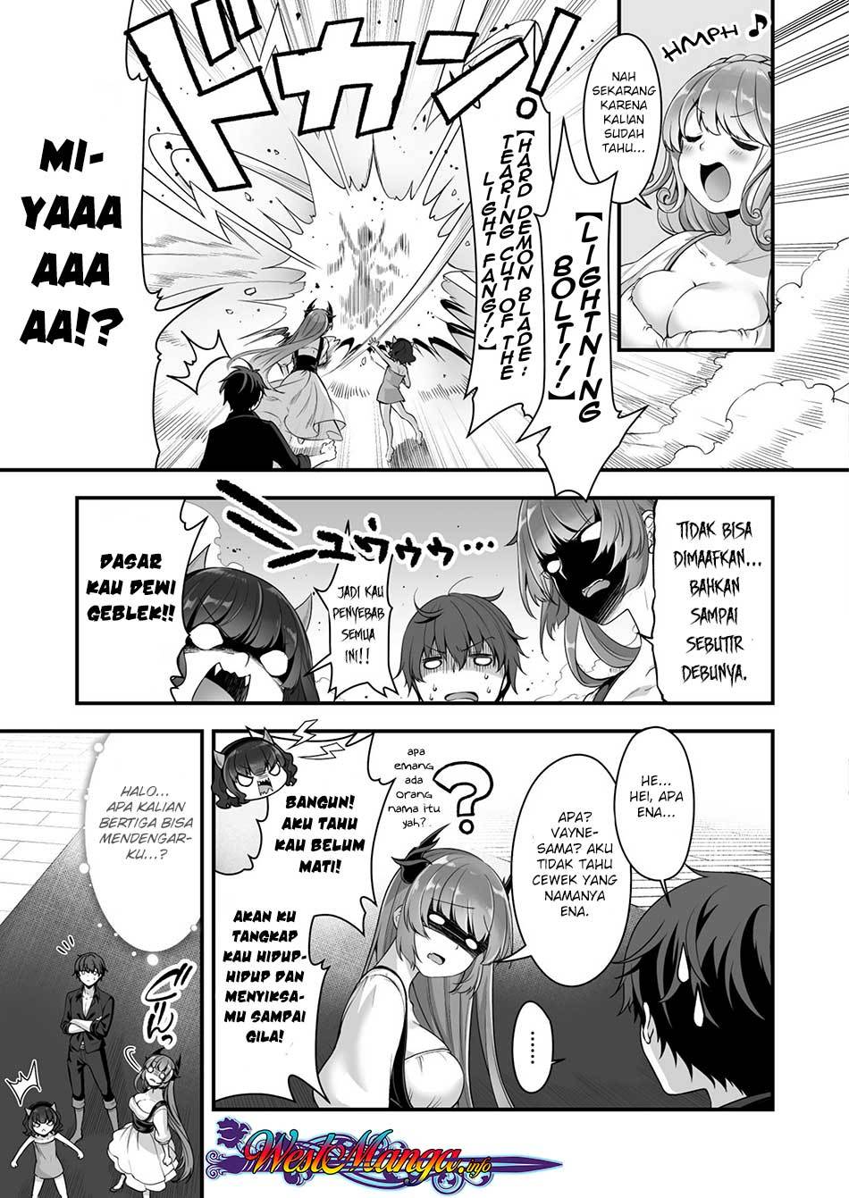 VR Eroge yattetara Isekai ni Tensei shita no de, Bishoujo Maou wo Doreika suru: Cross Out Saber Chapter 5