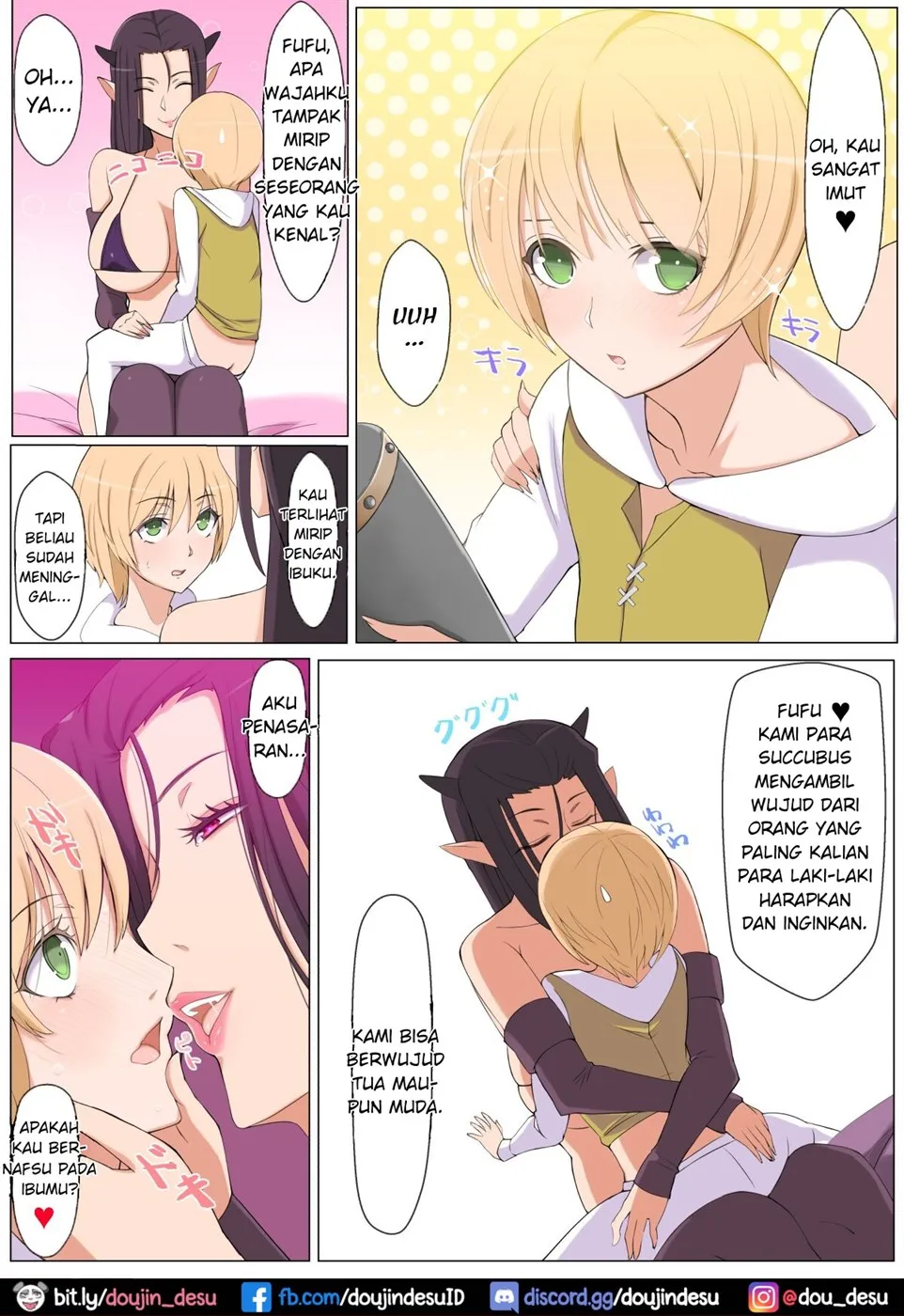 Yami no Sekai ni Ochitara Succubus Mama ni Otosaremashita Chapter 1