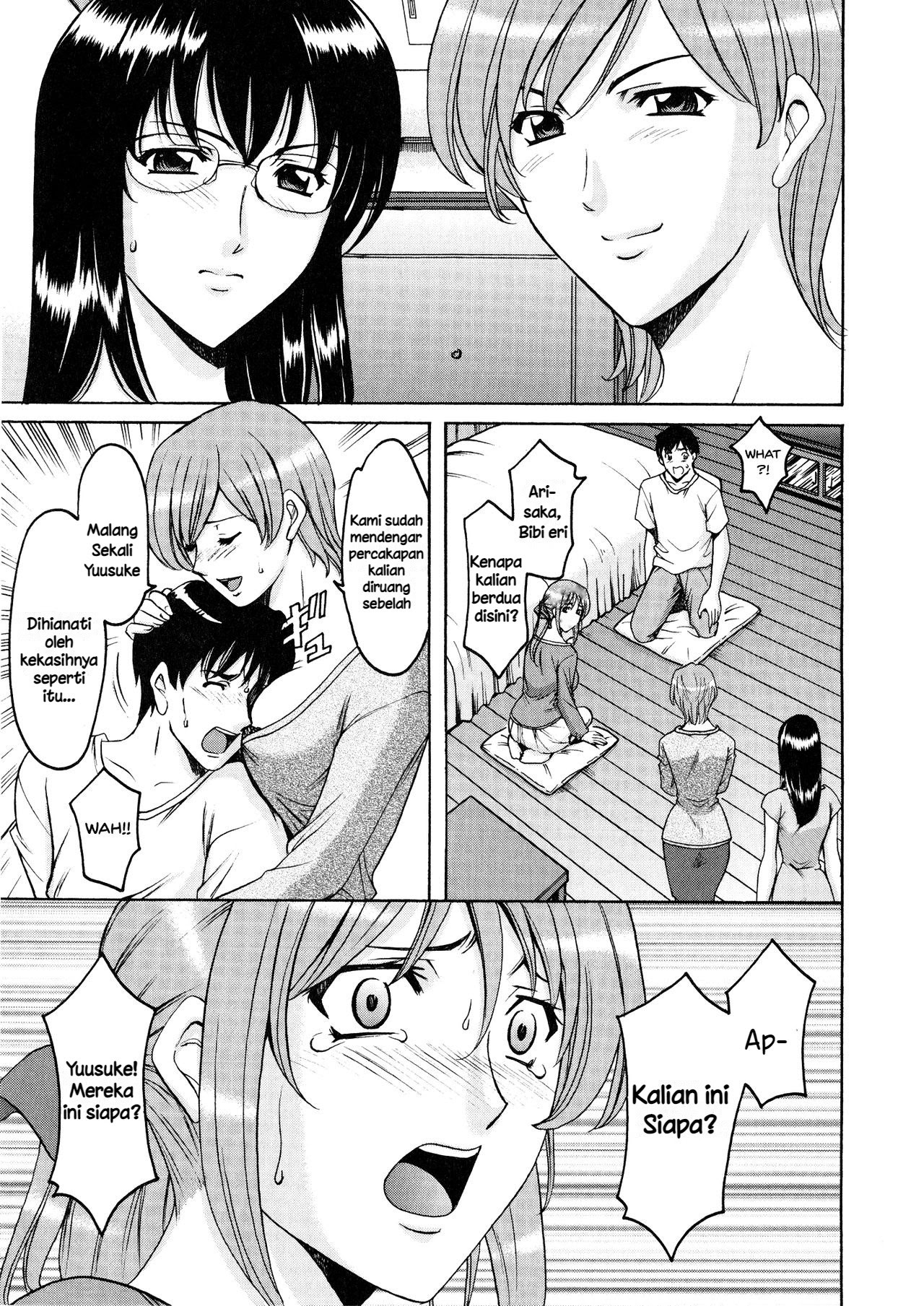 Yuuwaku no Toshiue Apartment Chapter 9