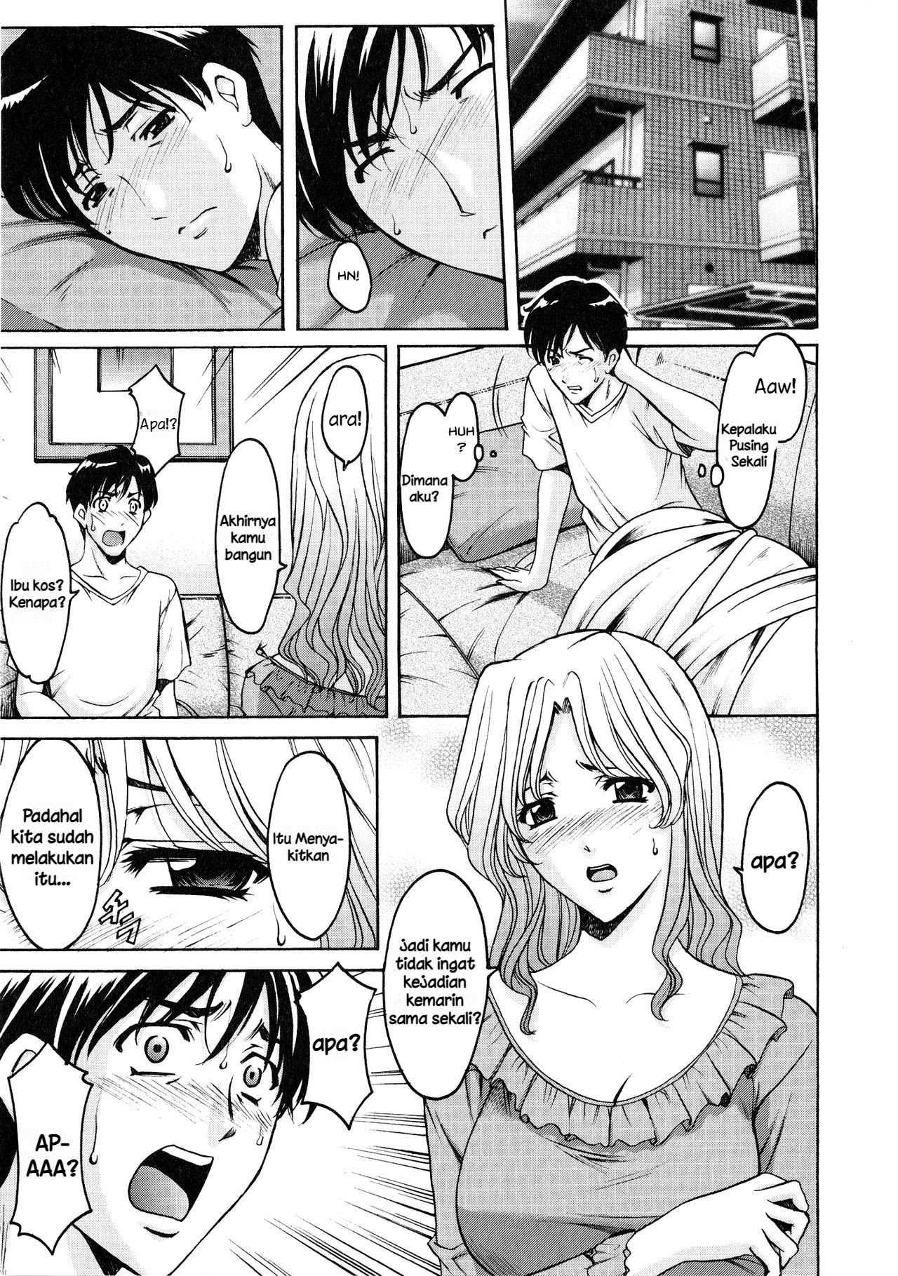 Yuuwaku no Toshiue Apartment Chapter 9