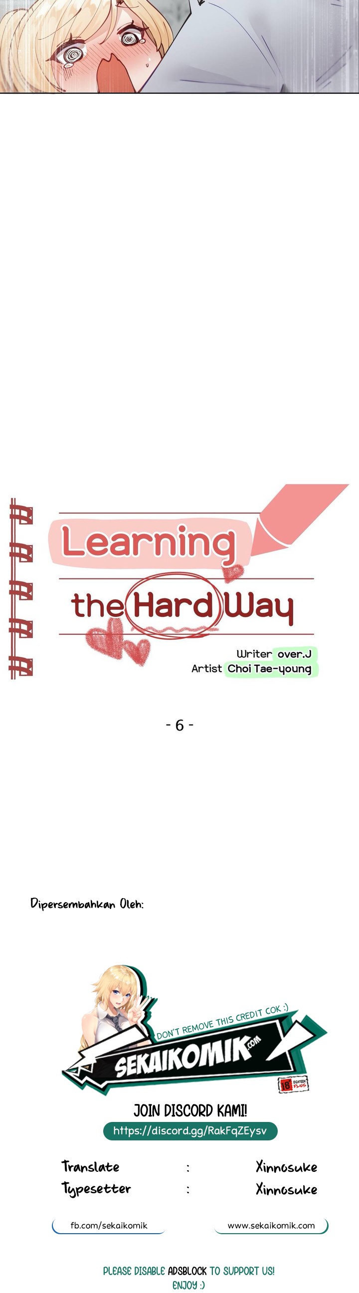 Learning the Hard Way Chapter 6