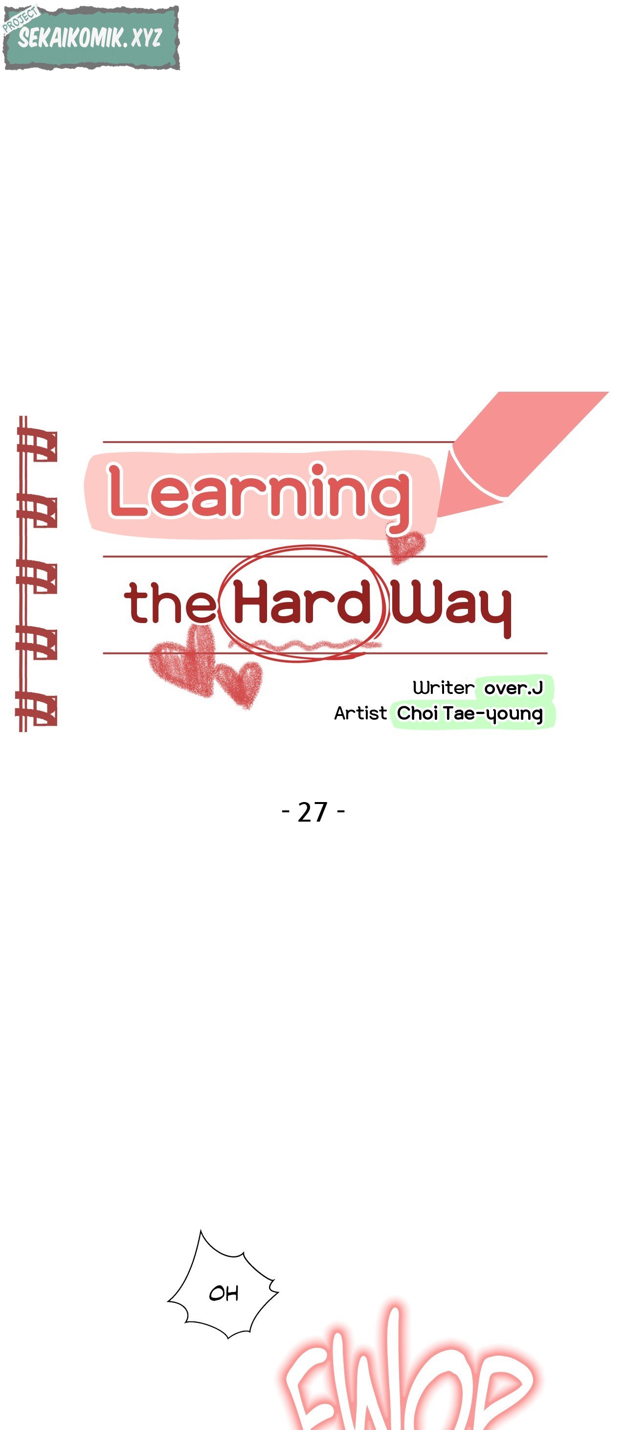 Learning the Hard Way Chapter 27