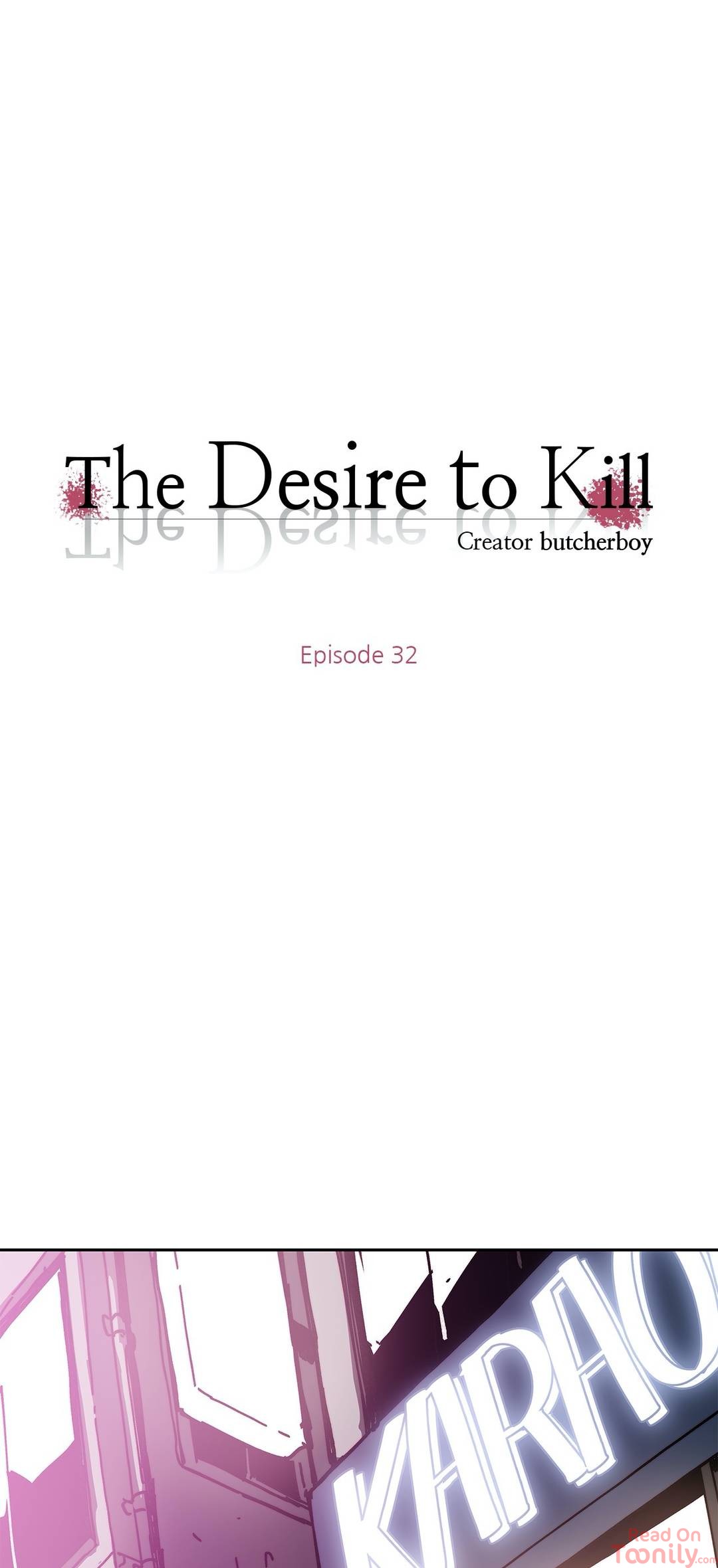 Desire to Kill Chapter 32