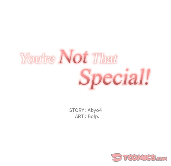 You’re Not That Special! Chapter 50