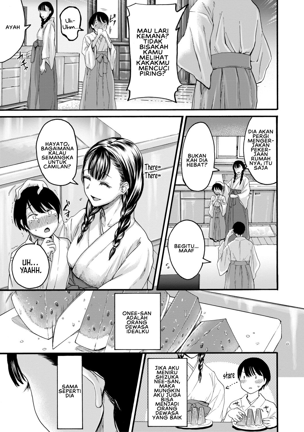 Mijika na Ana to Sao ~Shasei Shitara Iiko Iiko Chapter 4