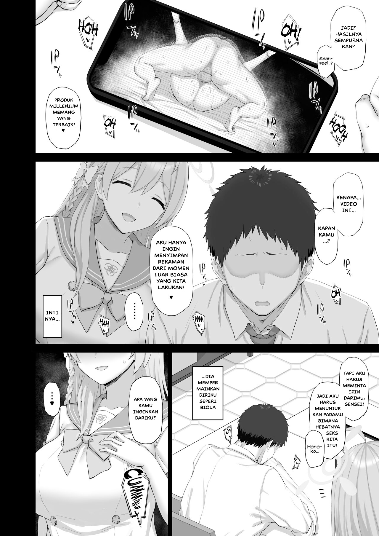 Roshutsu Shoujo to Zange Ana Chapter 1