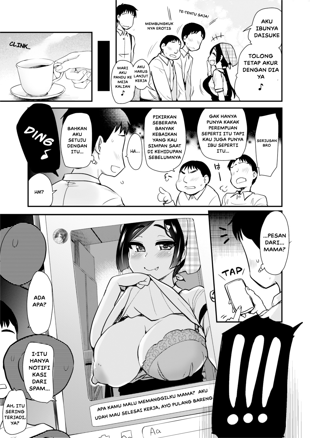 Tomodachi ga Urayamu H Sugiru Boku no Mama to Onee–chan wa Chapter 1