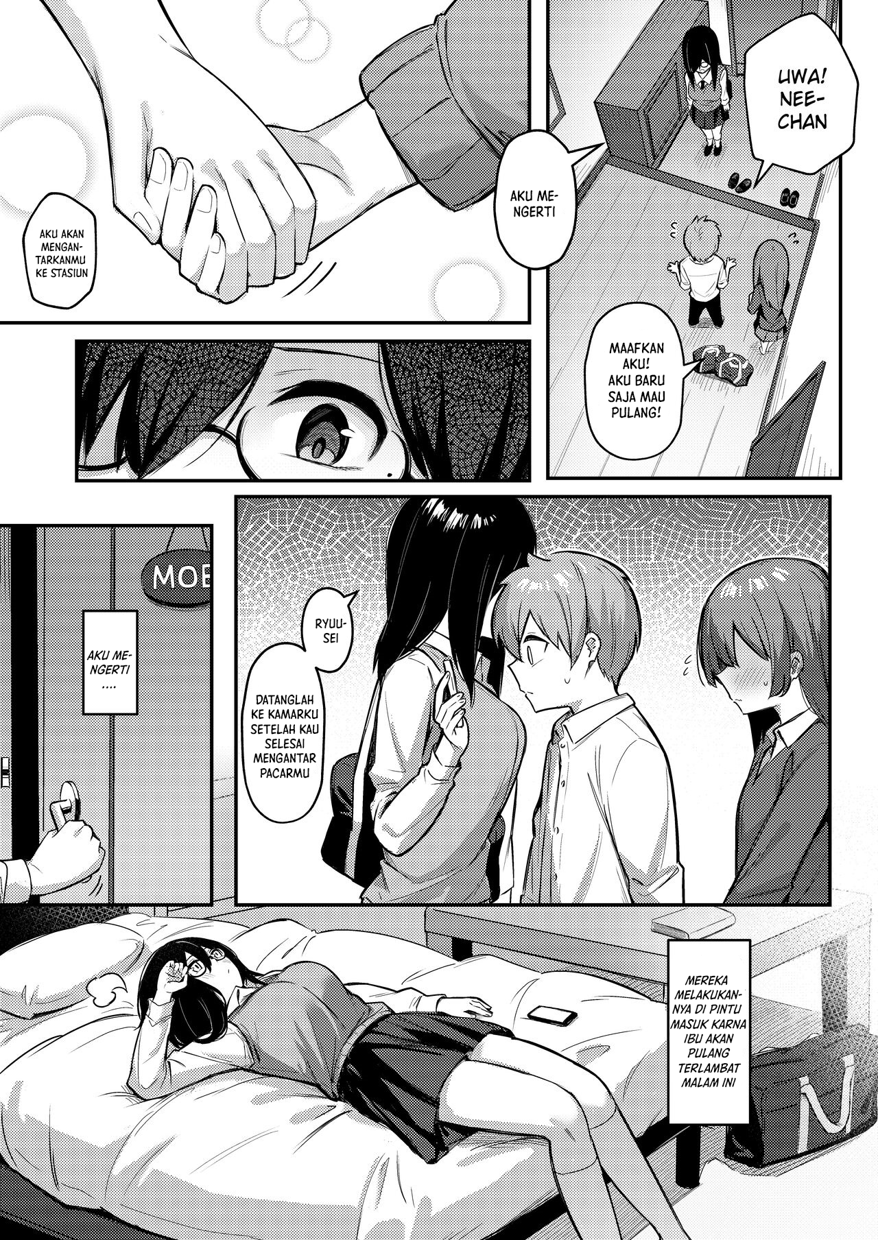 Nekura Kyonyuu no Onee-chan wa, Saiminshite de mo Otouto Chinpo o Netoritai Chapter 1