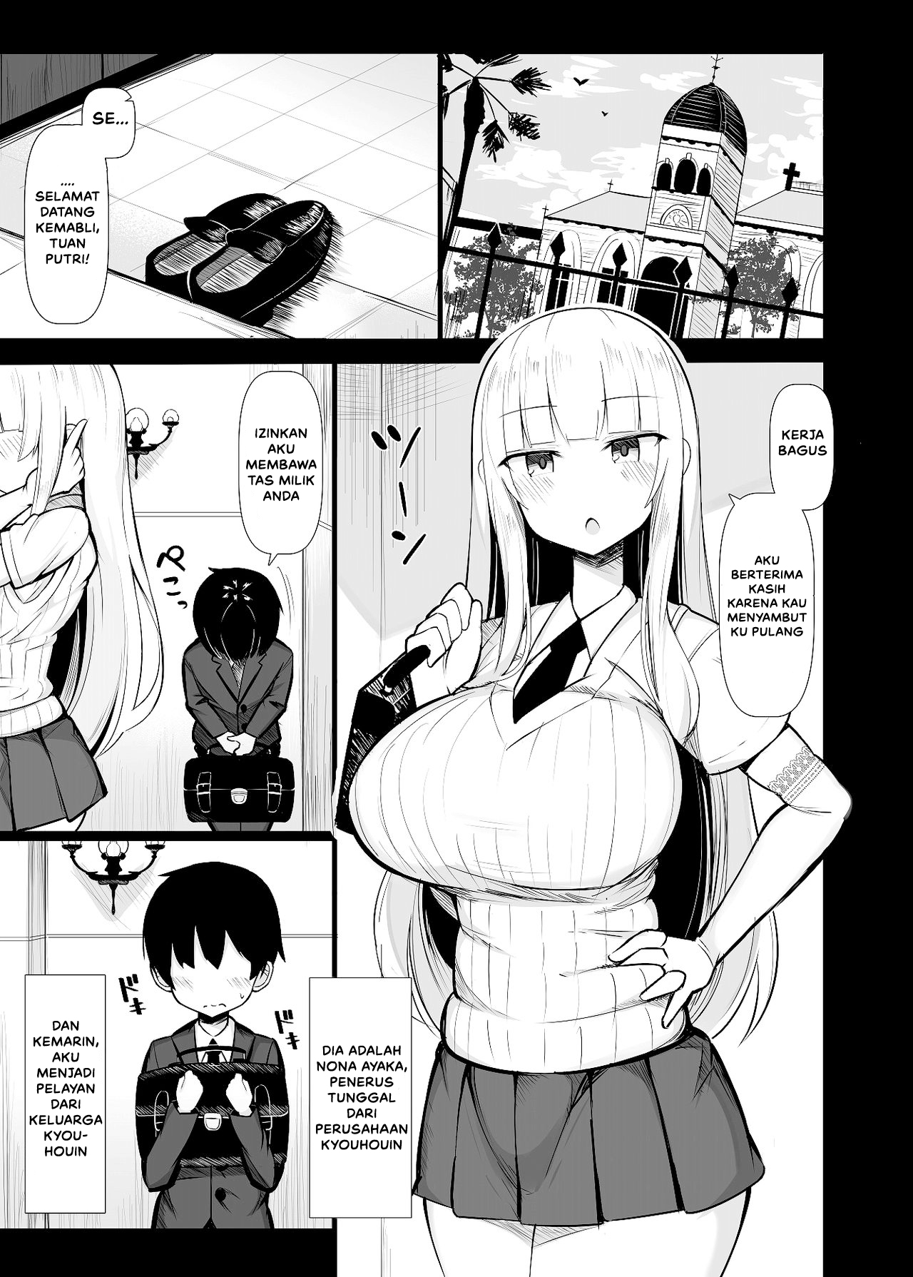 Ojou-sama ni Kawareta Boku Chapter 1