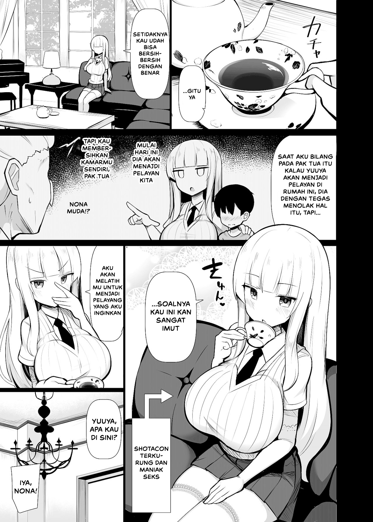 Ojou-sama ni Kawareta Boku Chapter 1