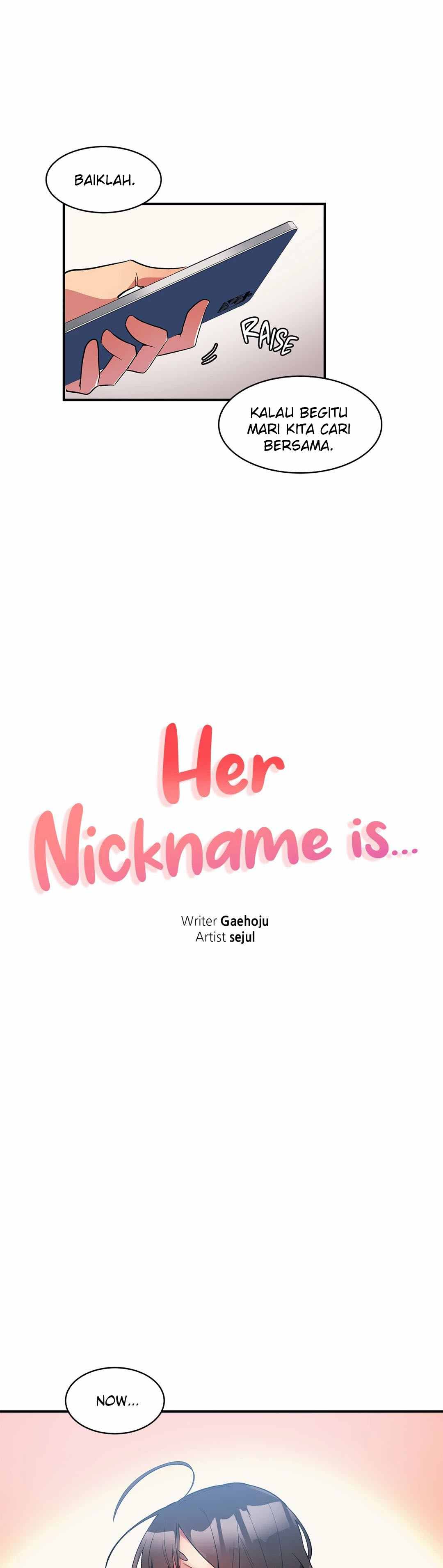 Her Nickname Chapter 2