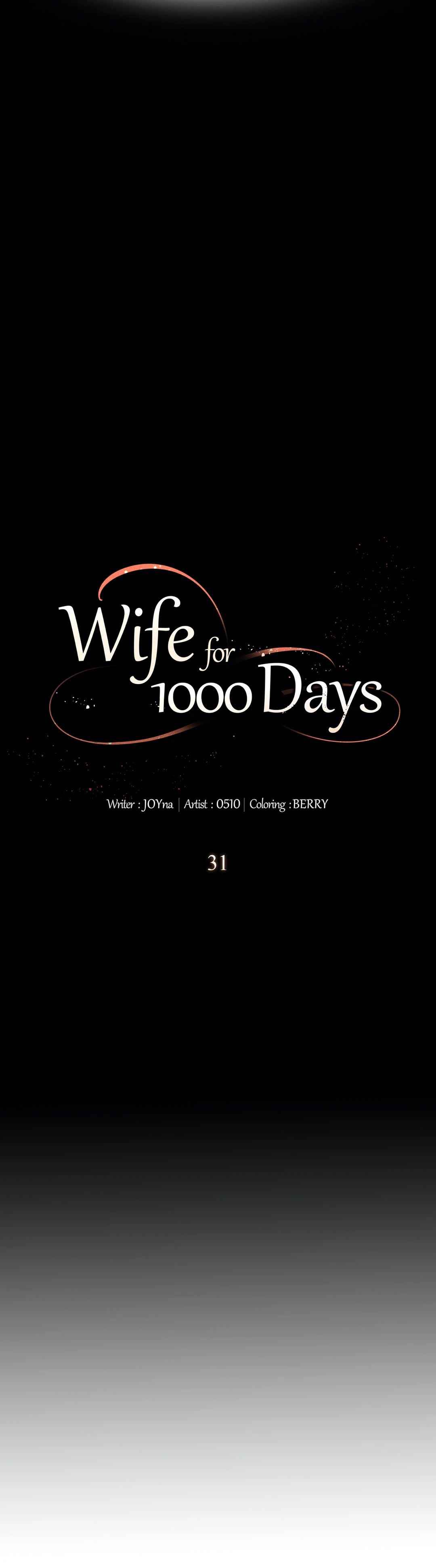 Wife for 1000 Days Chapter 31