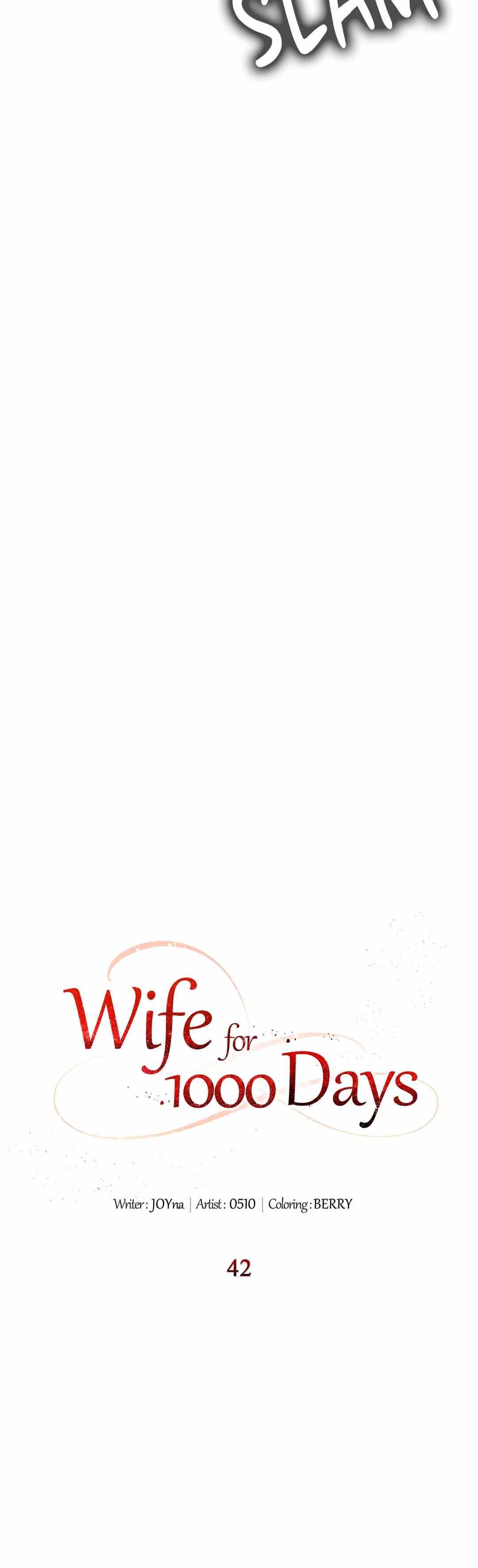 Wife for 1000 Days Chapter 42