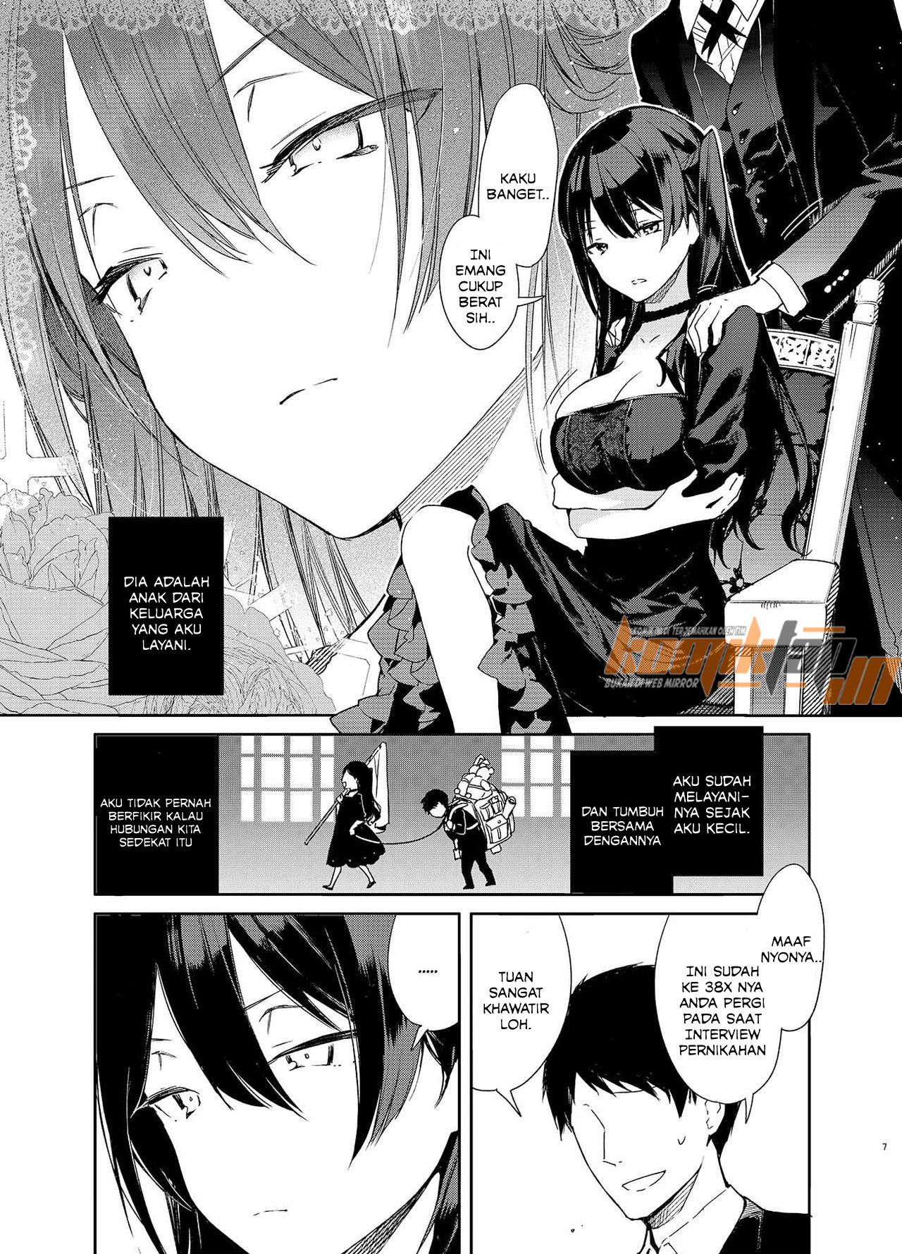 Takabisha Kyonyuu Ojou-sama to Himitsu no Ecchi Chapter 1