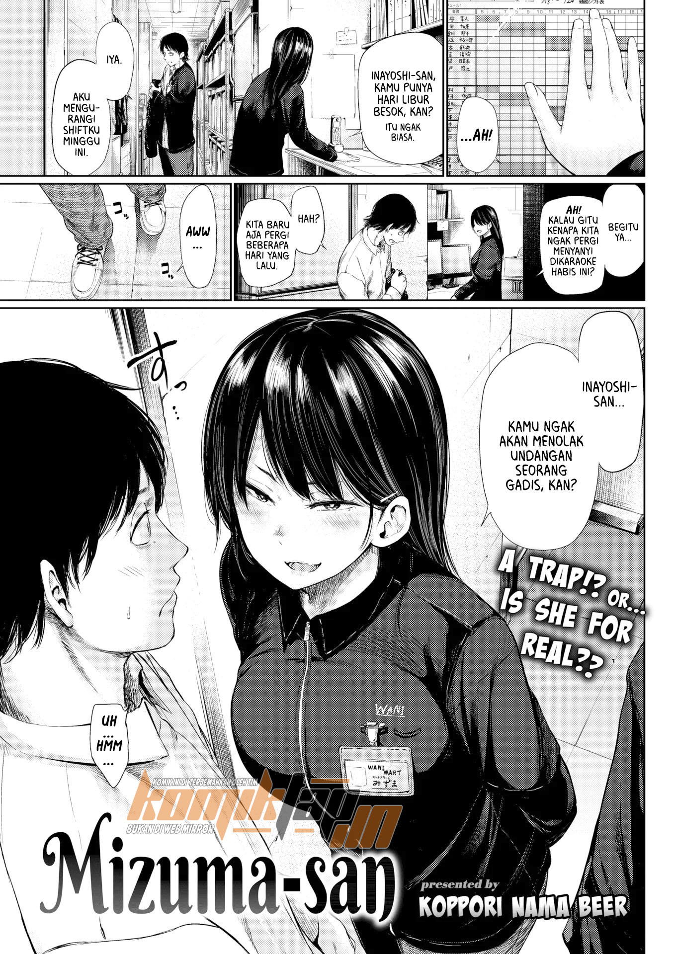 Mizuma-san Chapter 1