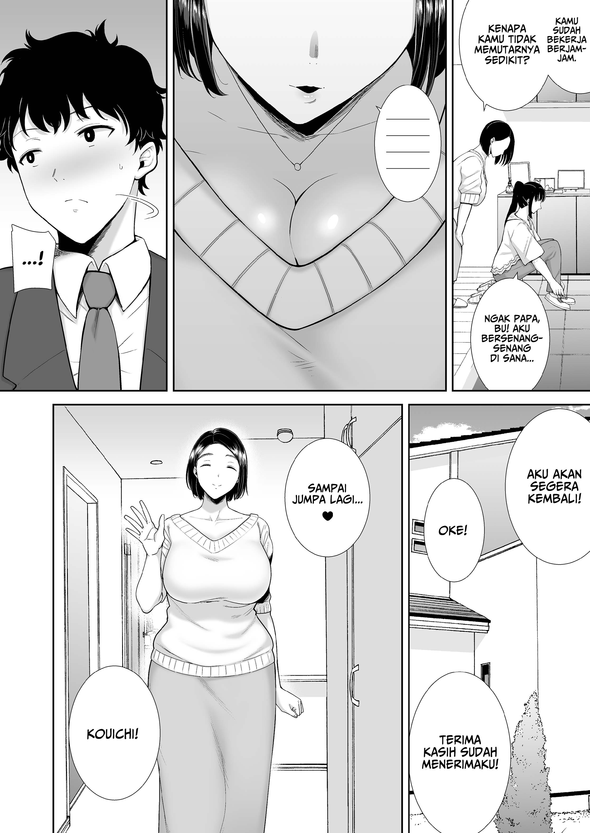 Watashi no kareshi no okāsan wa yumenonakade sore o te ni iremashita Chapter 1