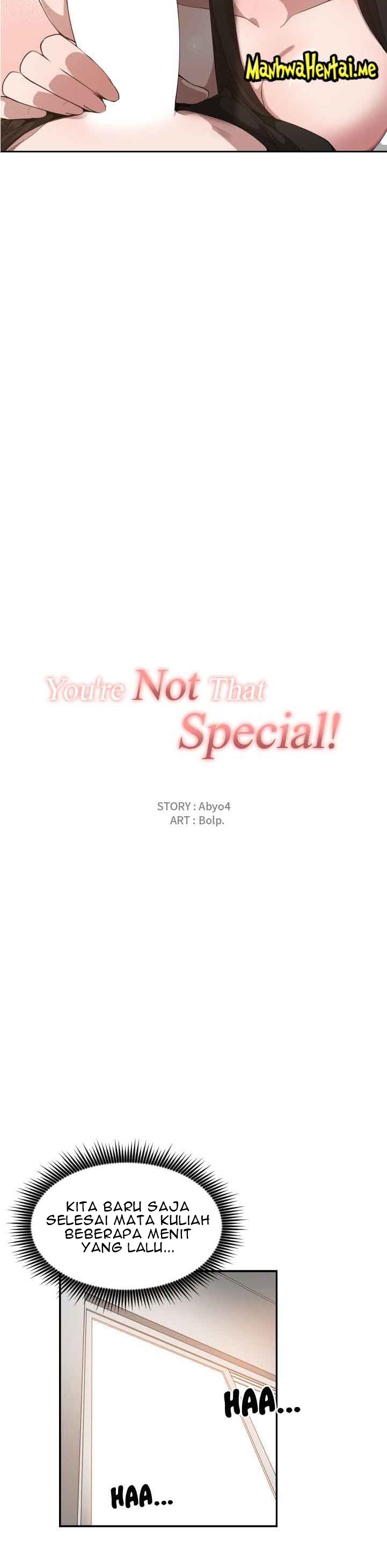 You’re Not That Special! Chapter 25