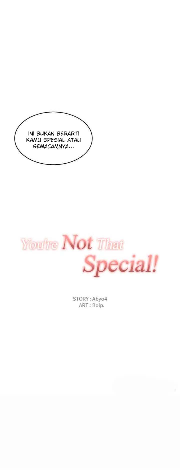 You’re Not That Special! Chapter 26