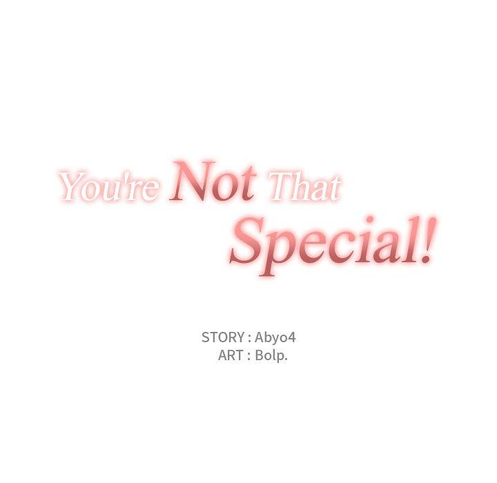 You’re Not That Special! Chapter 27