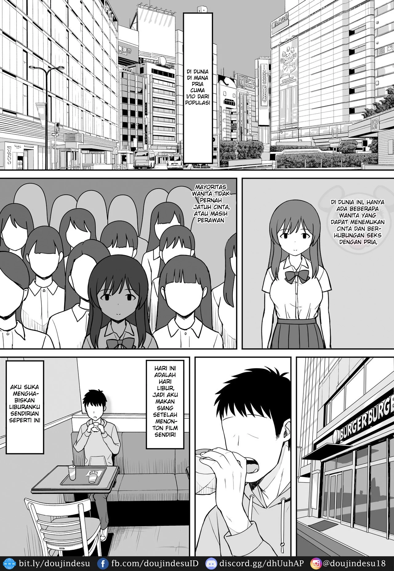 Otoko no Kazu ga 10-bun no 1 ni Natta Sekai de Shitai Houdai - Page 5
