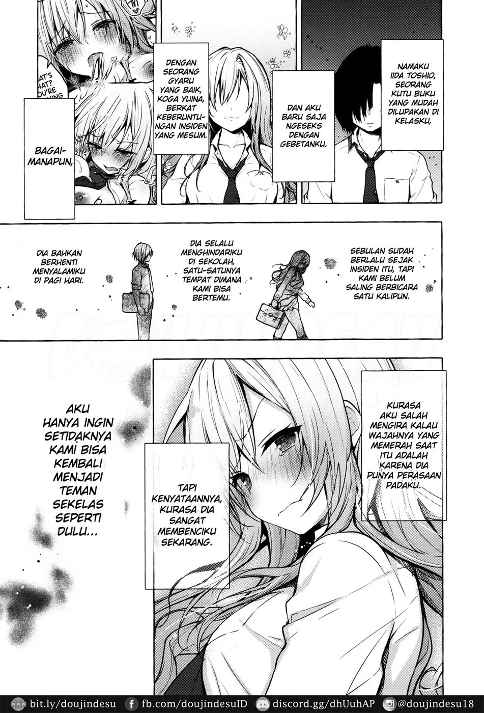 Gyaru Yuina-chan to Ecchi -Kataomoi no Kanojo ga Boku ni Sekimen!?- - Page 5