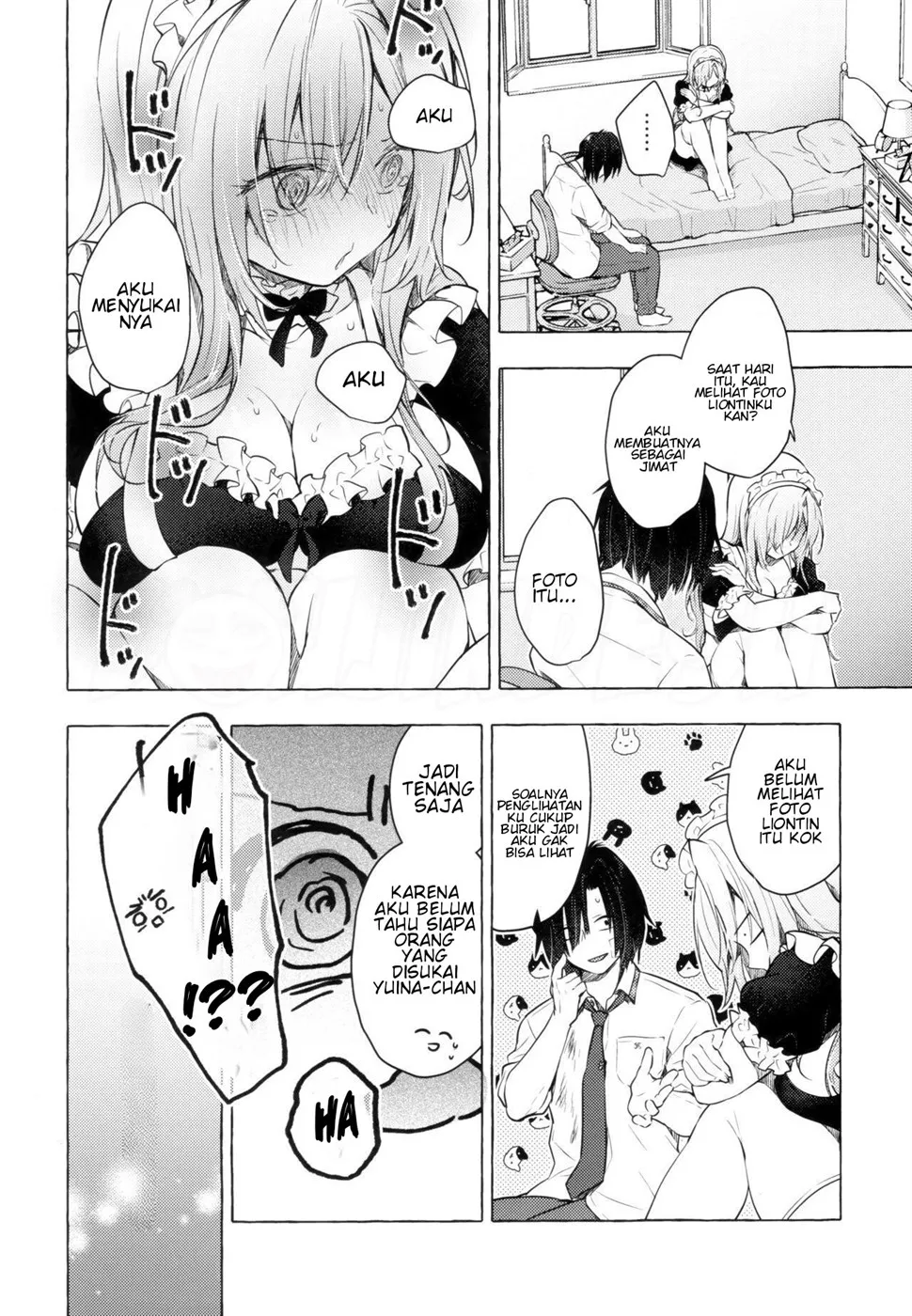 Gyaru Yuina-chan to Ecchi -Kataomoi no Kanojo ga Boku ni Sekimen!?- - Page 30