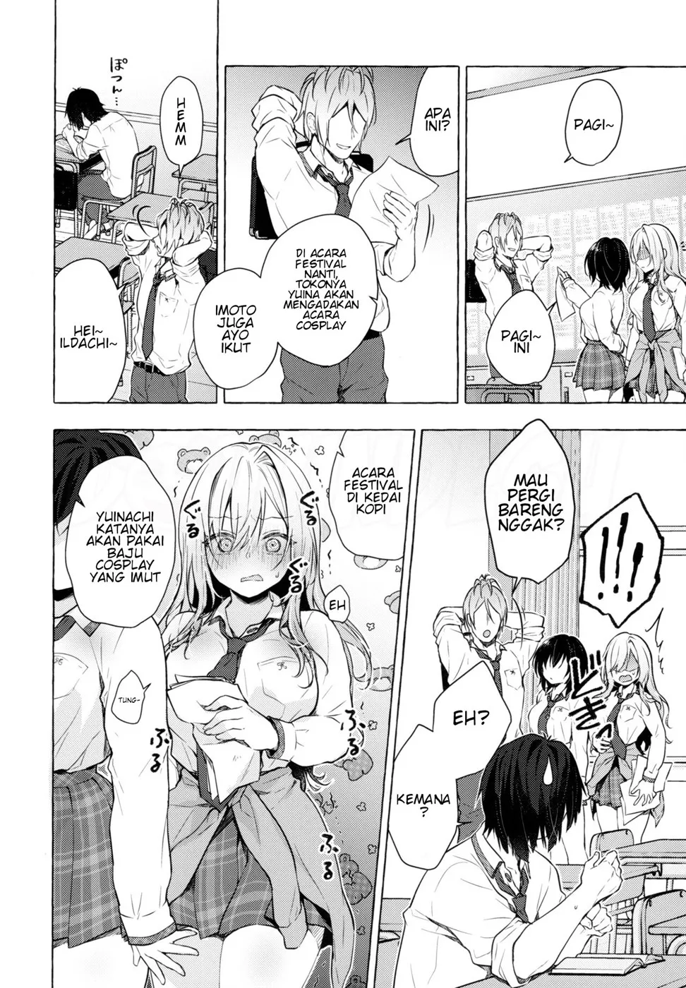 Gyaru Yuina-chan to Ecchi -Kataomoi no Kanojo ga Boku ni Sekimen!?- - Page 10