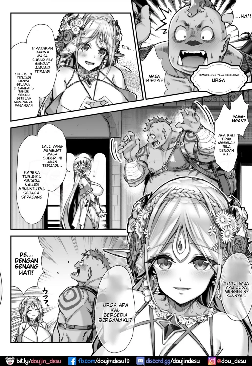 Midara na Elf-san wa Orc-kun ga Osuki - Page 4